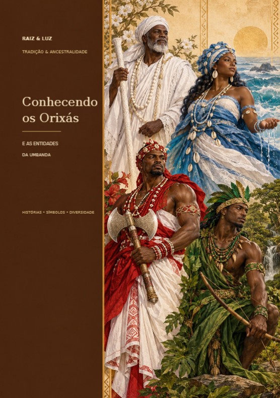Capa do e-book Conhecendo os Orixás